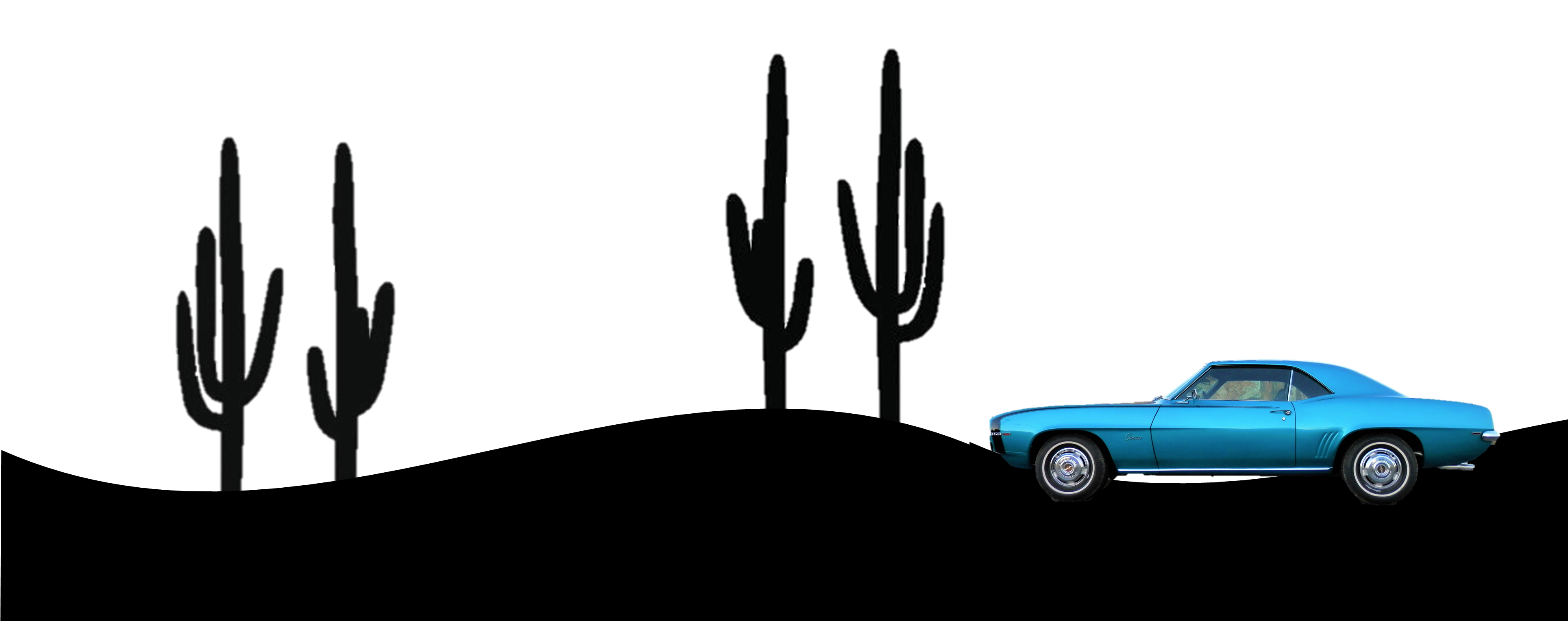blue car image